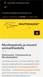 Mobile Screenshot of muuttohaukat.com